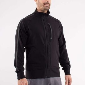 Lululemon Kung Fu II Jacket – Size L – 4-Way Stretch Luon, Black #126
